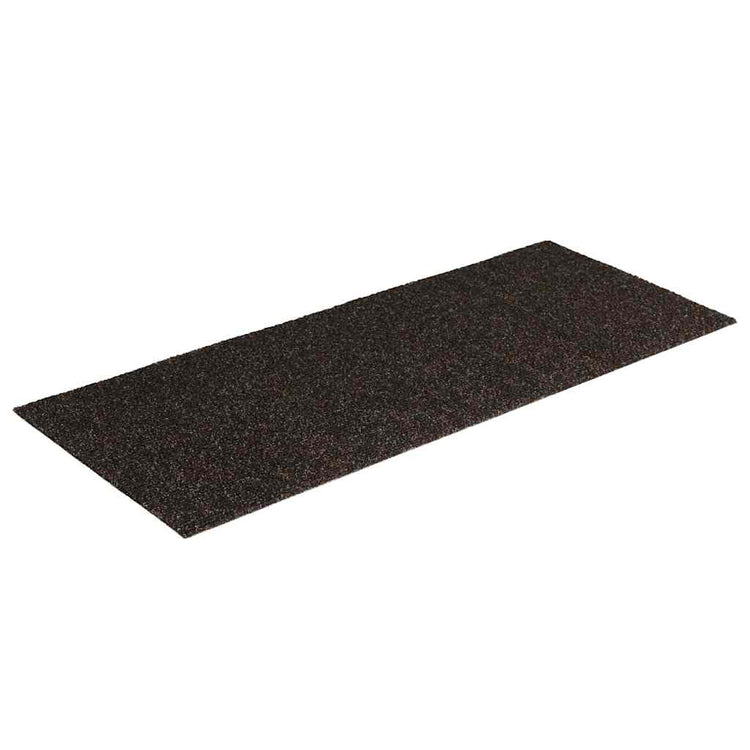 Vidaxx tapis d'escalier autocollants 30 pièces 60x25 cm marron foncé rectangulaire
