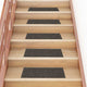 Vidaxx tapis d'escalier autocollants 30 pièces 60x25 cm anthracite rectangulaire
