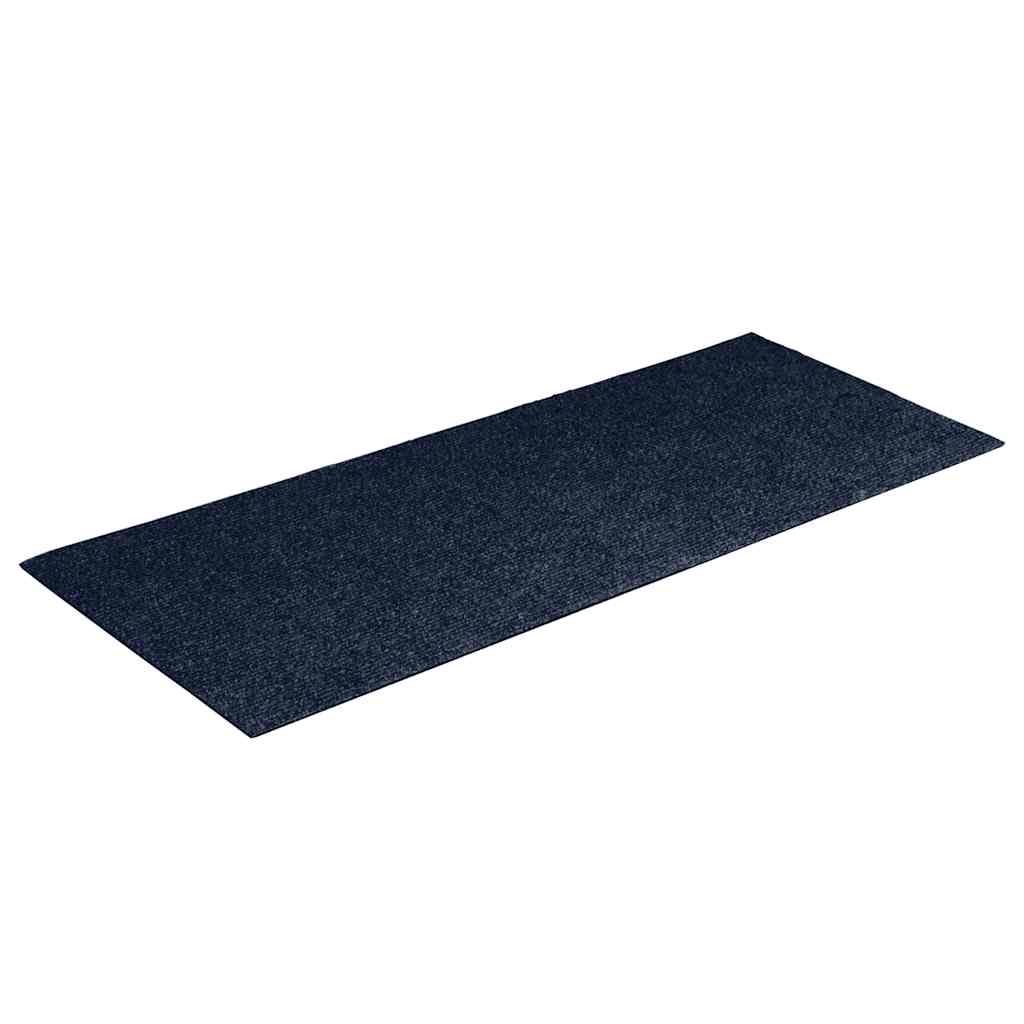 Vidaxx tapis d'escalier autocollants 30 pièces 60x25 cm bleu marine rectangulaire