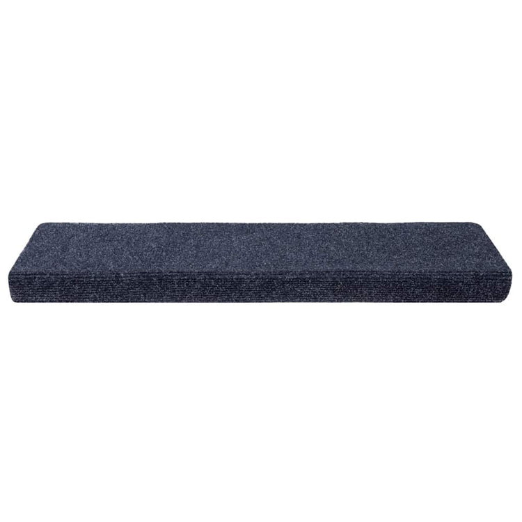 VidaXL tapis d'escalier auto-adhésifs 20 pièces 65x21x4 cm bord rectangulaire anthracite