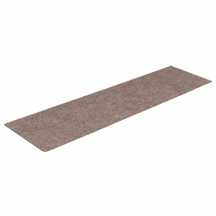 Vidaxx tapis d'escalier autocollants 30 pièces 76x20 cm marron clair rectangulaire