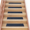 Vidaxx tapis d'escalier autocollants 30 pièces 76x20 cm gris bleu rectangulaire