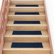 Vidaxx tapis d'escalier autocollants 30 pièces 76x20 cm rectangulaire bleu marine