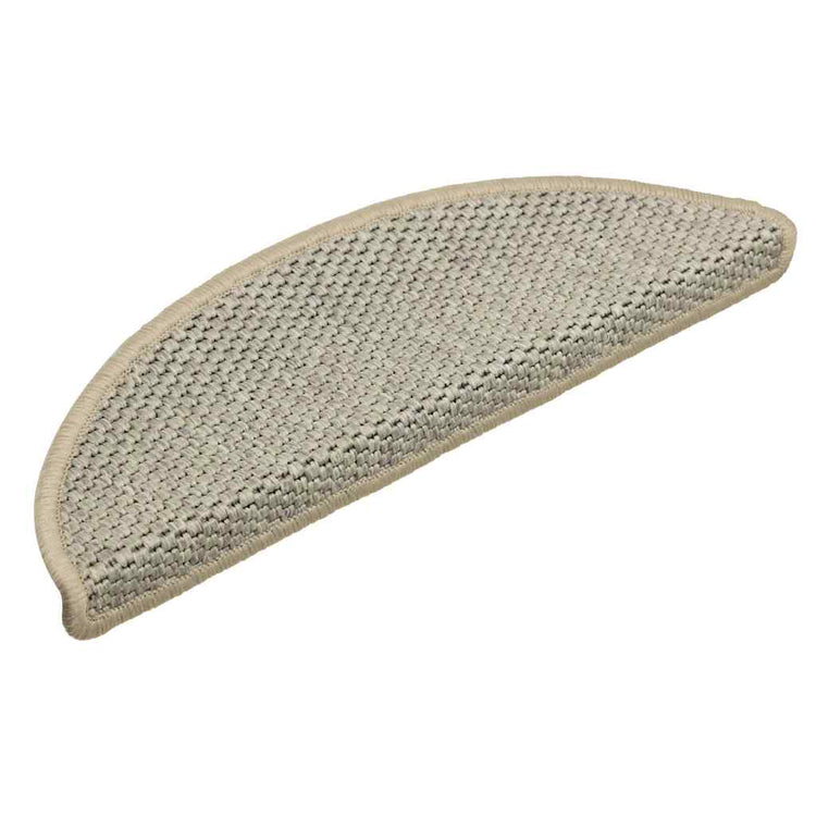 VidaXL tapis d'escalier autocollant aspect sisal 30 pcs 56x17x3 cm vert clair