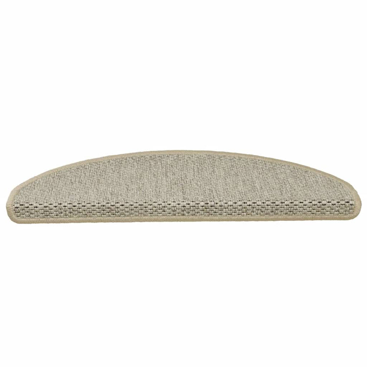 Vidaxx tapis d'escalier autocollant aspect sisal 30 pcs 65x21x4 cm vert clair