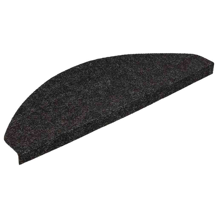 VidaXL tapis d'escalier auto-adhésifs 20 pcs 65x22,5x3,5 cm anthracite