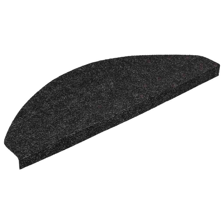 VidaXL tapis d'escalier auto-adhésifs 30 pcs 56x17x3 cm noir