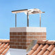 Vidaxx chapeau de cheminée argent 59,5 x 50 x 36,5 cm en acier inoxydable