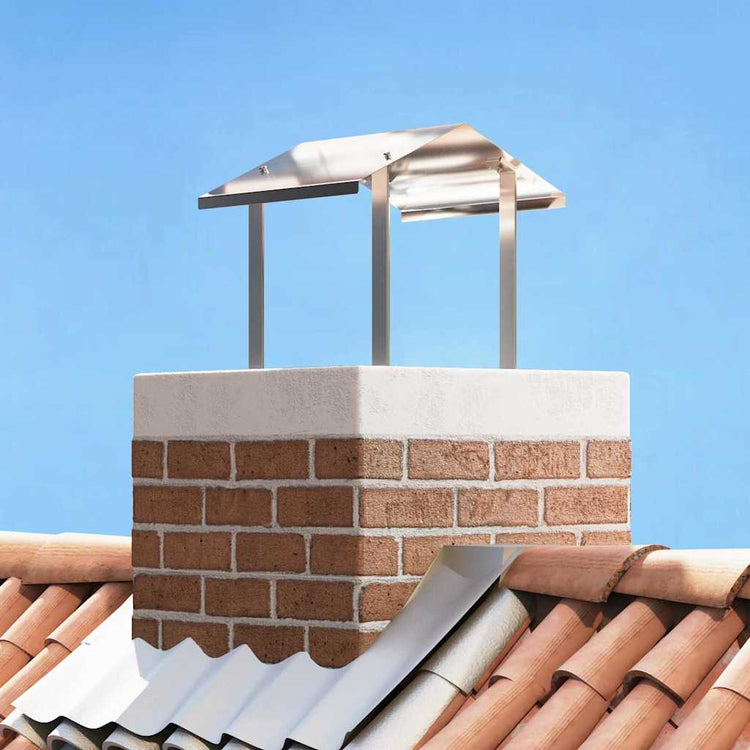 Vidaxx hotte de fumée argent 40 x 40 x 37,5 cm en acier inoxydable