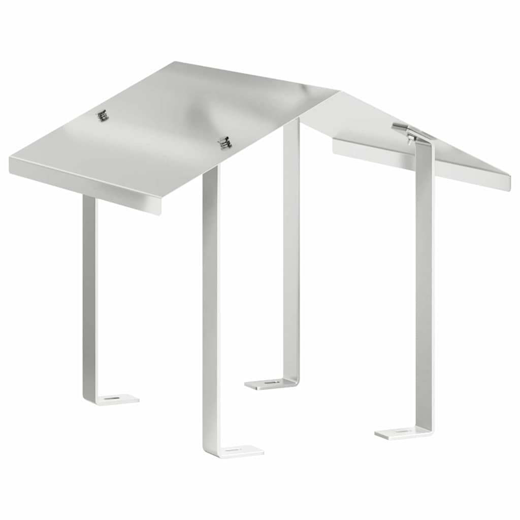 Vidaxx hotte de fumée argent 40 x 40 x 37,5 cm en acier inoxydable