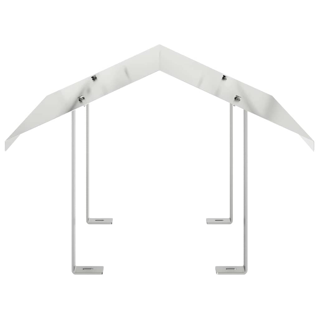 Vidaxx hotte de fumée argent 50 x 50 x 37 cm en acier inoxydable