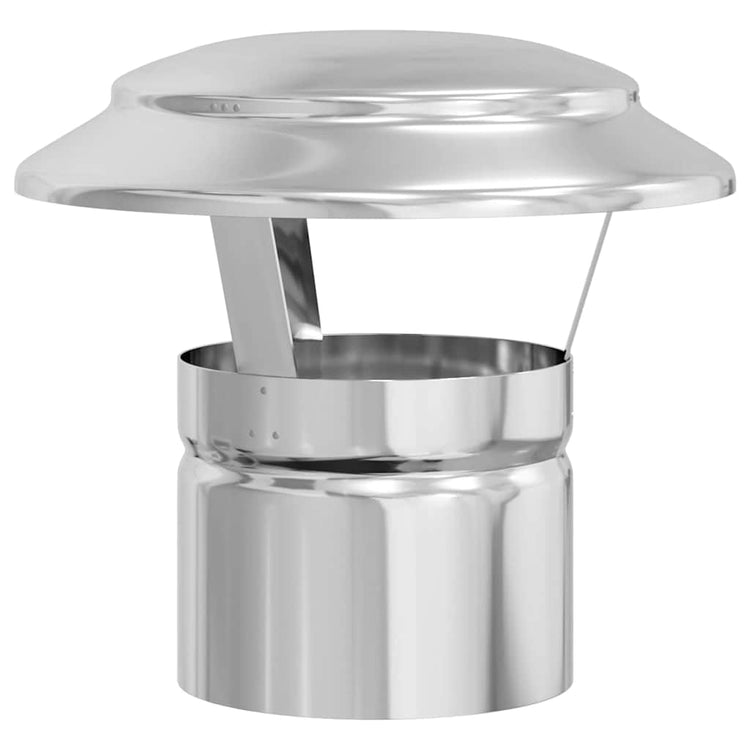 Vidaxx protection contre la pluie pour cheminée argent 20 x 20 x 18 cm