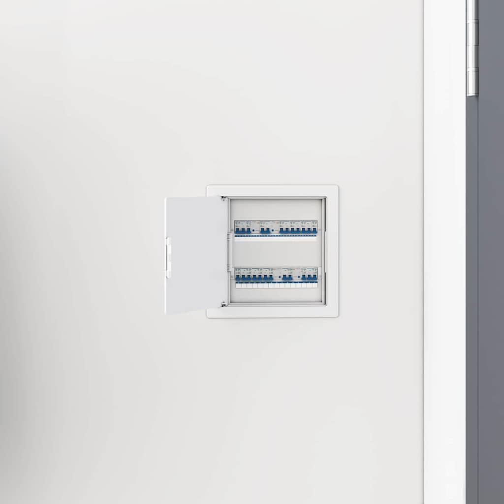 Vidaxx panneaux d'accès 2 pcs blanc 15 x 15 cm plastique abs
