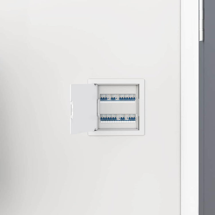 Vidaxx panneaux d'accès 2 pcs blanc 15 x 15 cm plastique abs