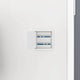 Vidaxx panneaux d'accès 2 pcs blanc 15 x 15 cm plastique abs