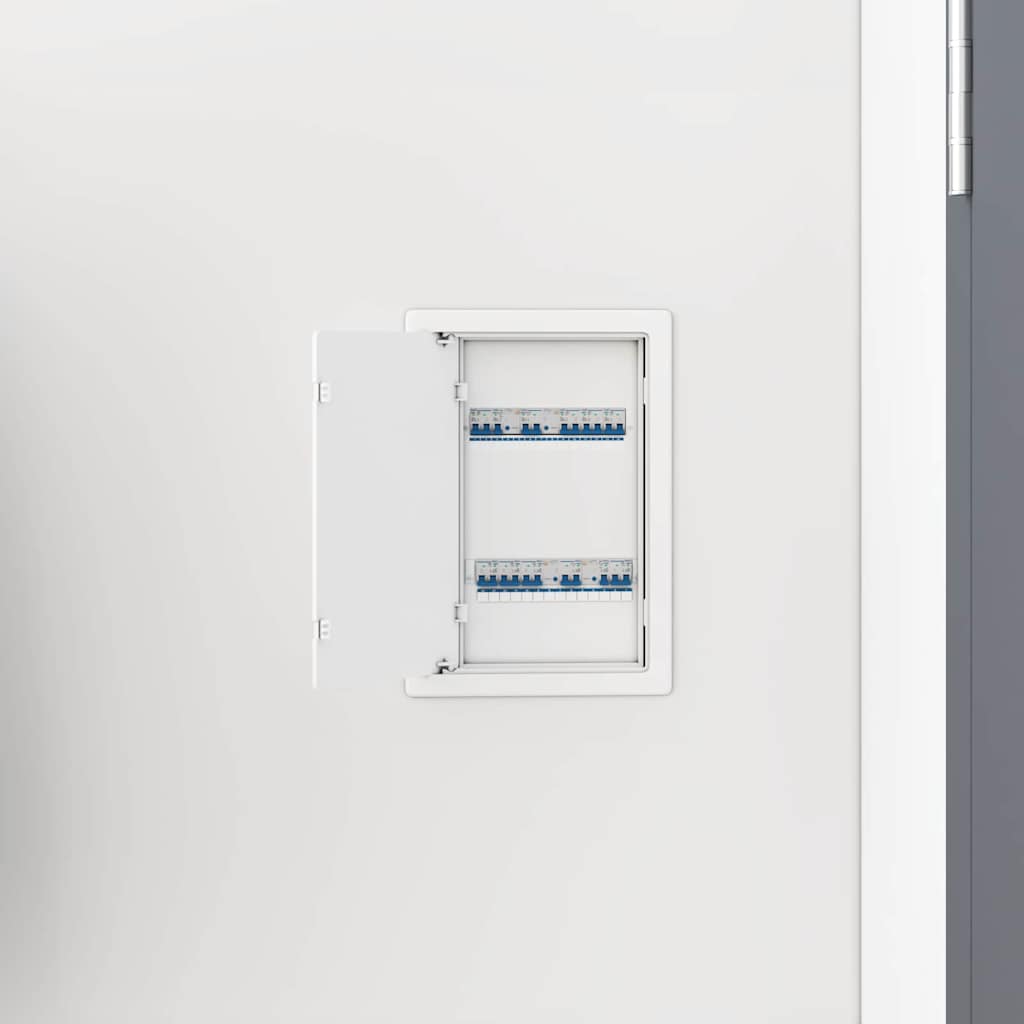 Vidaxx panneaux d'accès 2 pcs blanc 15 x 23 cm plastique abs