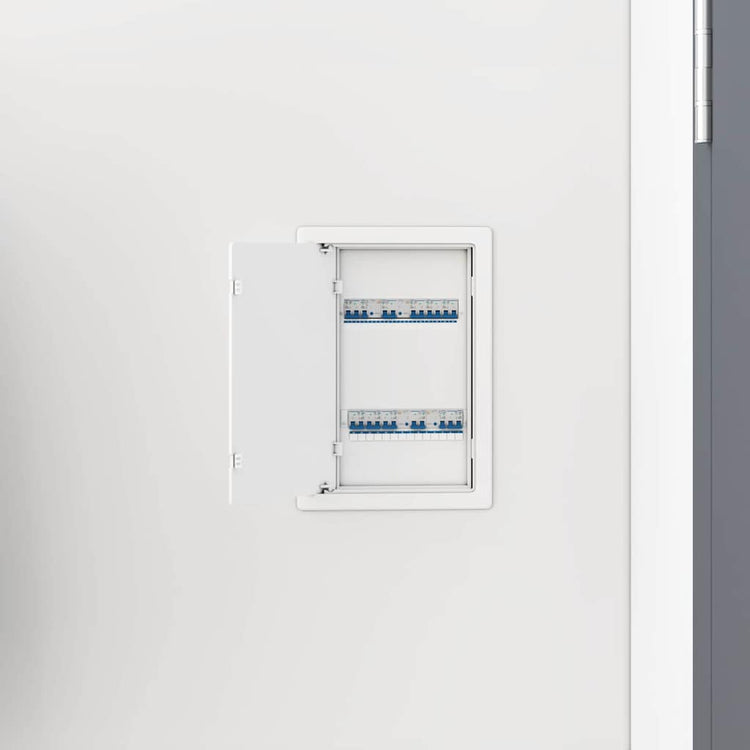 Vidaxx panneaux d'accès 2 pcs blanc 15 x 23 cm plastique abs