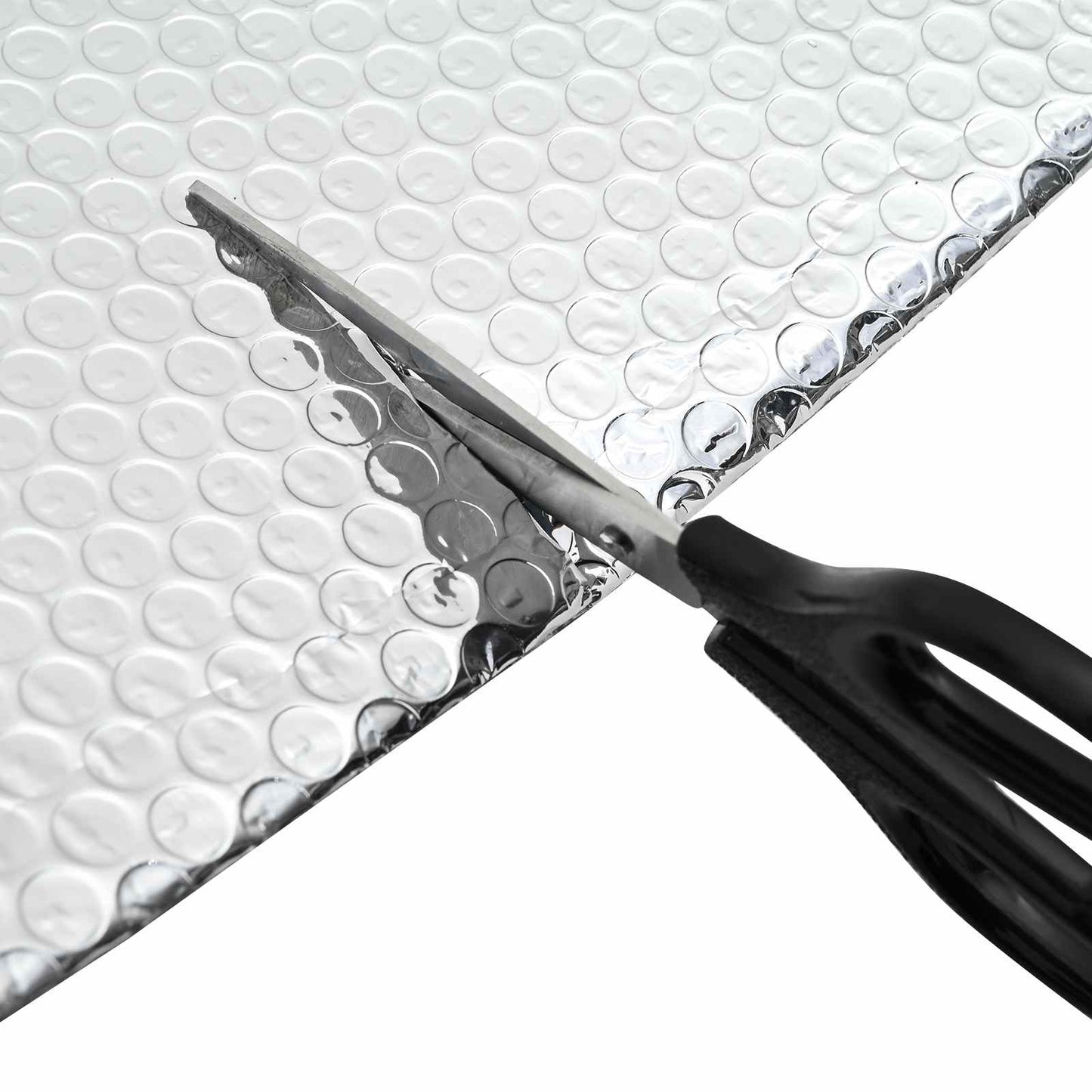 Vidaxx feuille de radiateur argent 15 x 1 m polyéthylène