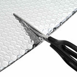Vidaxx feuille de radiateur argent 50 x 1 m polyéthylène - afbeelding 2
