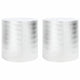 Vidaxx film de radiateur 2 pcs argent 25 x 0,5 m polyéthylène