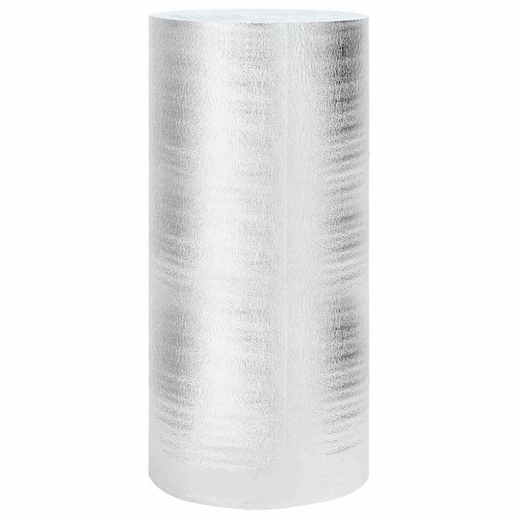 Vidaxx feuille de radiateur argent 25 x 1 m polyéthylène