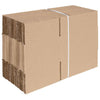 Vidaxx boîte pliante avec rangement 50 pcs naturel 20 x 15 x 10 cm carton