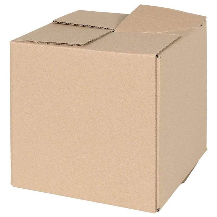 Vidaxx boîte pliante avec rangement 50 pcs naturel 20 x 20 x 20 cm carton