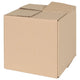 Vidaxx boîte pliante avec rangement 50 pcs naturel 20 x 20 x 20 cm carton