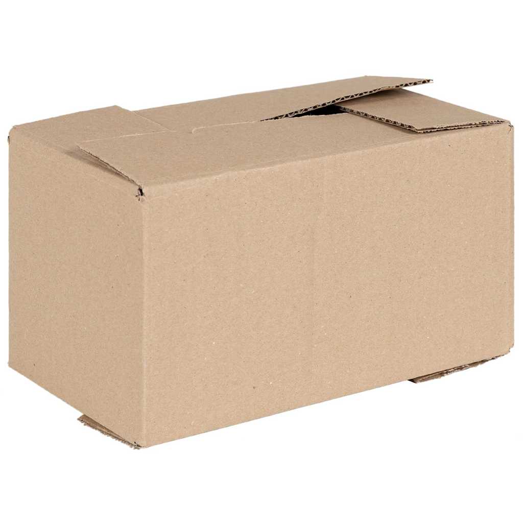 Vidaxx boîte pliante avec rangement 50 pcs naturel 24 x 13 x 13 cm carton