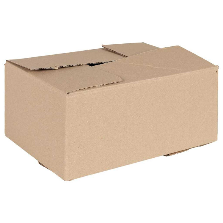 Vidaxx boîte pliante avec rangement 50 pcs naturel 30 x 21,5 x 14 cm carton