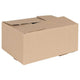 Vidaxx boîte pliante avec rangement 50 pcs naturel 30 x 21,5 x 14 cm carton