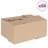 Vidaxx boîte pliante avec rangement 50 pcs naturel 30 x 21,5 x 14 cm carton - afbeelding 2