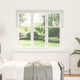 Vidaxx stores vénitiens blanc 130 x 155 cm aluminium