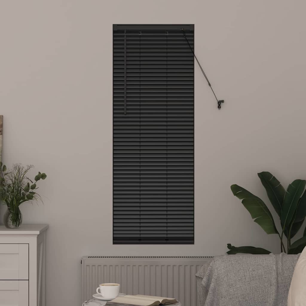 Vidaxx stores vénitiens noir 175 x 40 cm aluminium