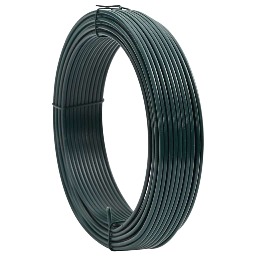 Vidaxx fil de liaison de clôture vert 80 m PVC
