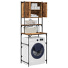 Vidaxx meuble lave-linge vieux bois 68 x 48,5 x 194 cm bois traité