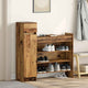 Vidaxxl meuble à chaussures avec tiroir vieux bois 100,5 x 28 x 100 cm bois d'ingénierie