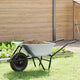 Vidaxx brouette argent et noir 141 x 60 x 57 cm acier