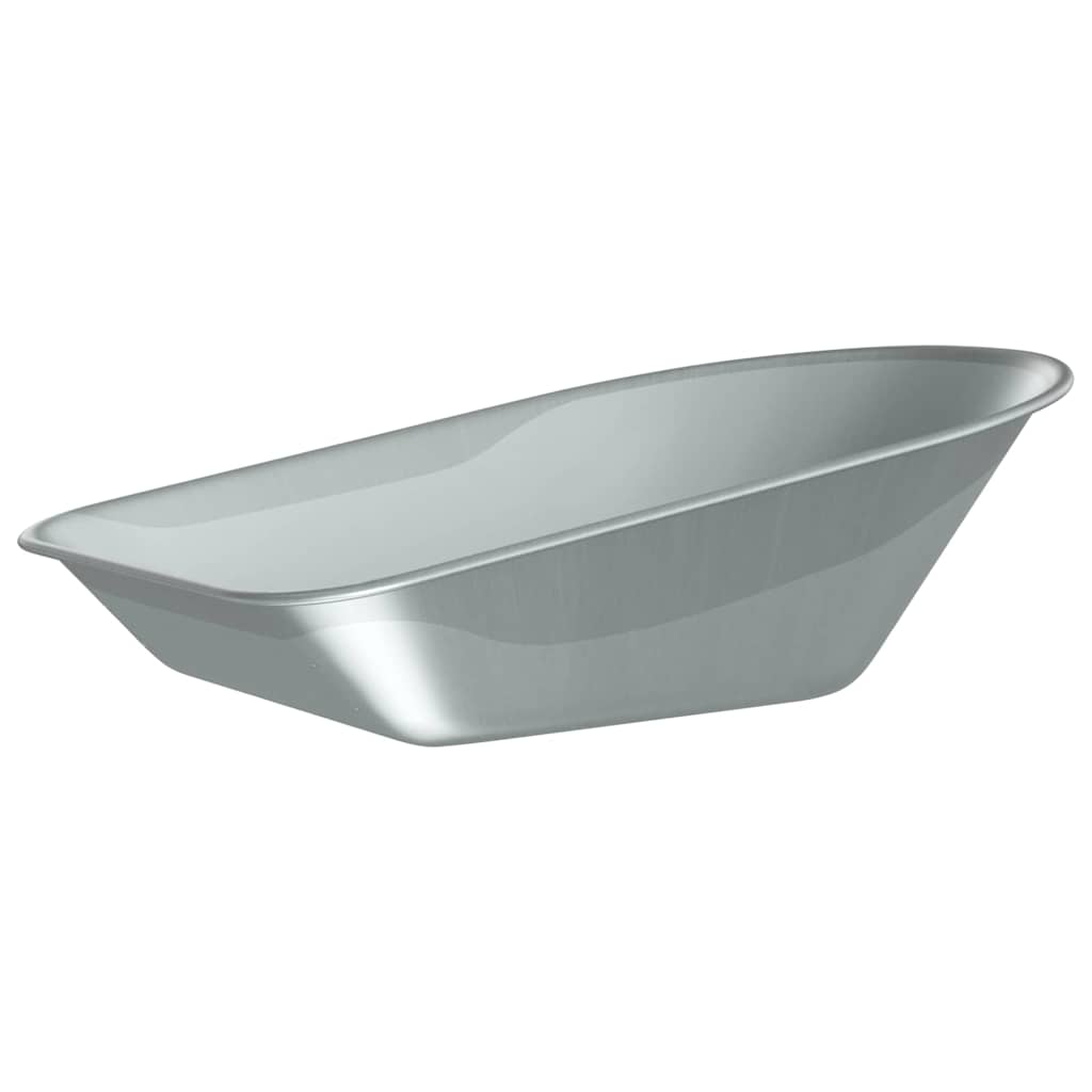 Vidaxx remplacement pour tiroir de brouette argent 90 x 63 x 28 cm acier