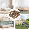 Vidaxxl chevilles en bois 12 pcs marron ø8 x 35 mm bois massif