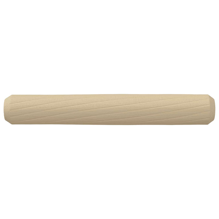 Vidaxxl chevilles en bois 2 pcs marron ø8 x 50 mm bois massif