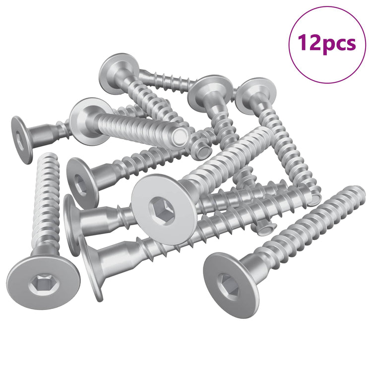 Vis de montage Vidaxx 12 pcs argent ø5 x 40 mm métal
