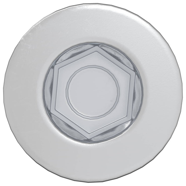 Vidaxx boulon à capuchon principal 12 pièces argent m7 x 40 mm acier
