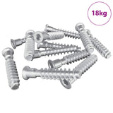 VidaXL boulon à capuchon principal 2900 pcs acier argenté - afbeelding 2