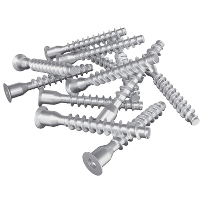 Vis de montage Vidaxx 2500 pcs métal argenté