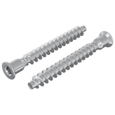 Vidaxx vis de montage 2 pcs argent ø7 x 58 mm métal