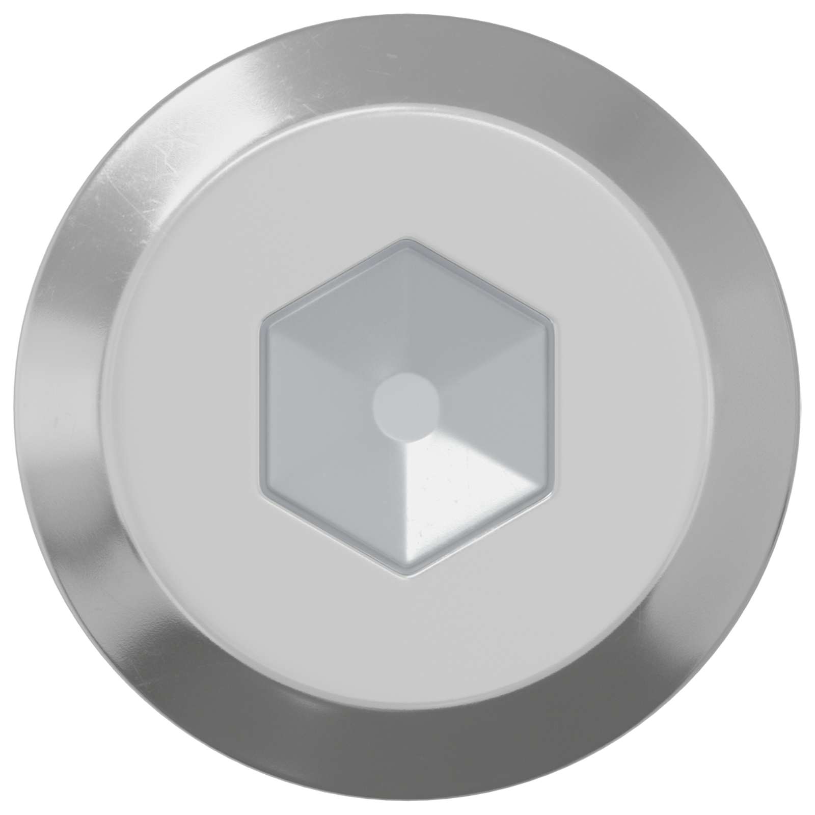 Vidaxl boulon 2 pcs argent m6 x 50 mm acier