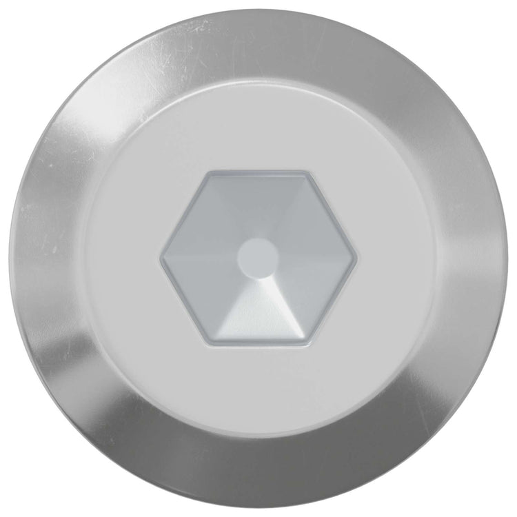 Vidaxl boulon 1600 pcs argent m6 x 60 mm acier