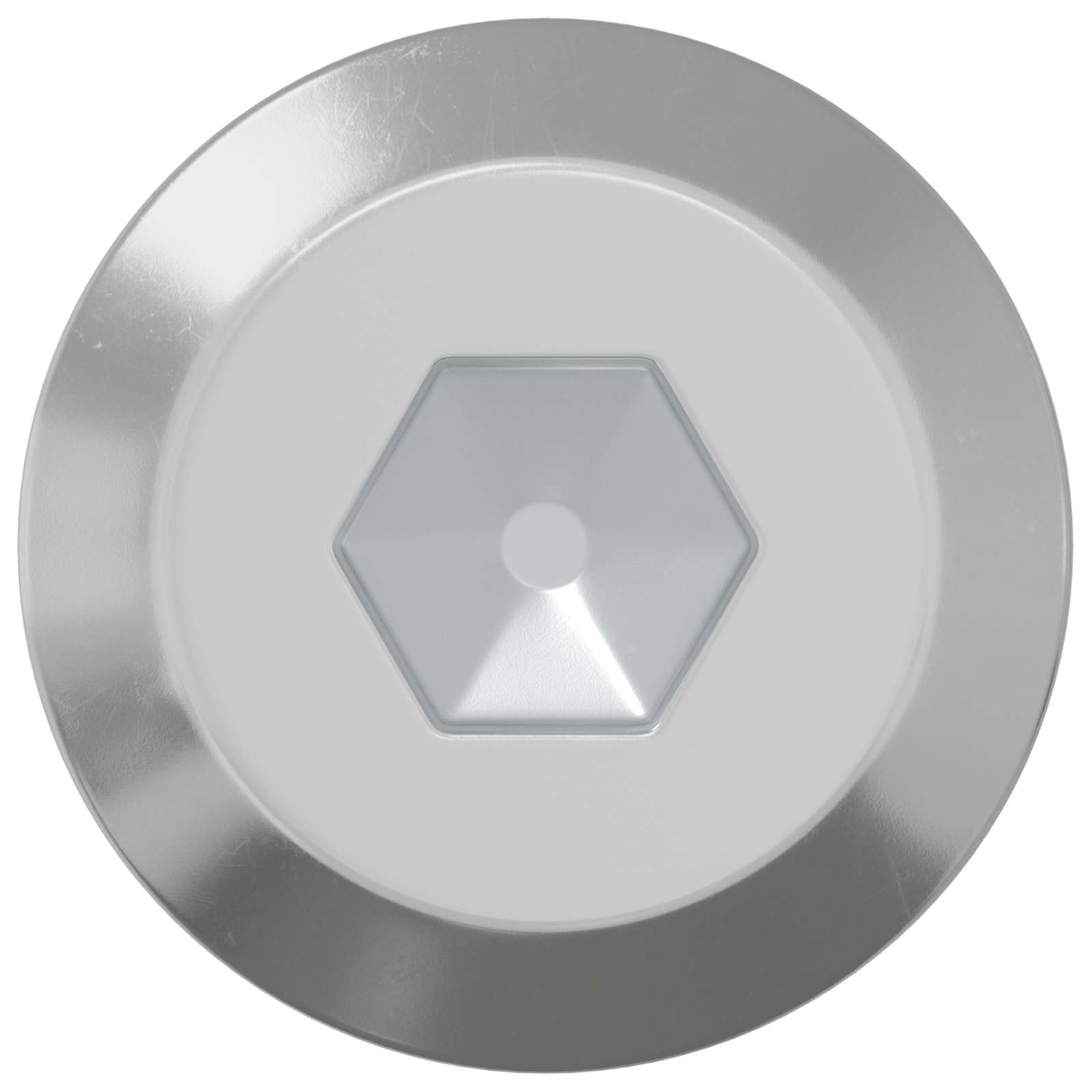 Vidaxl boulon 12 pcs argent m6 x 100 mm acier