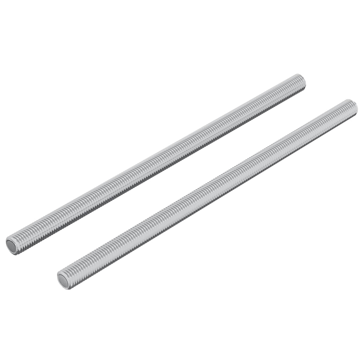 Vidaxxl tige filetée 2 pcs argent 6 x 120 mm acier